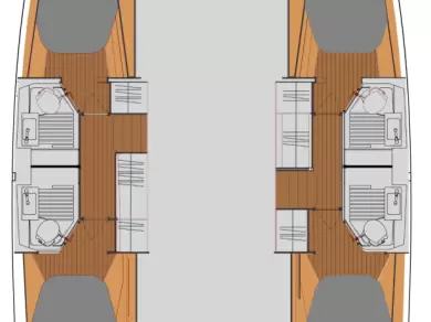 Louez un Fountaine Pajot Astrea 42 à Seget Donji