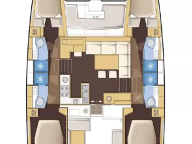 Location bateau Seget Donji pas cher Lagoon 450 F