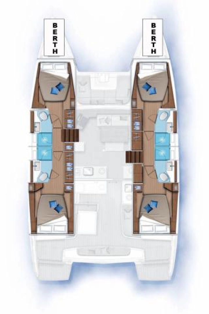 Location Catamaran Lagoon avec permis