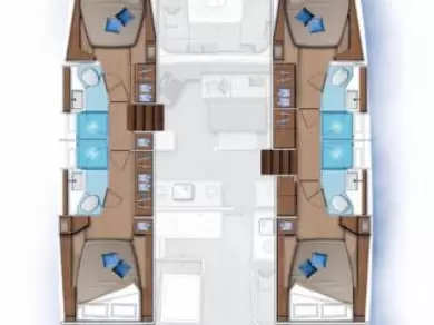 Location Catamaran Lagoon avec permis