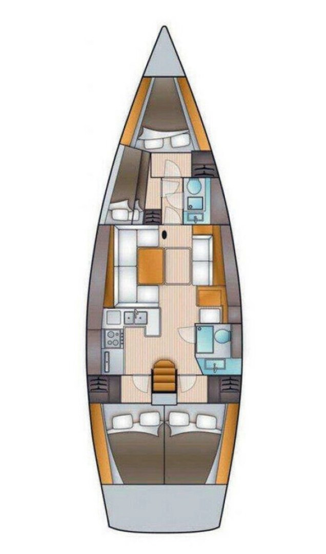 Location bateau Álimos pas cher Salona 44