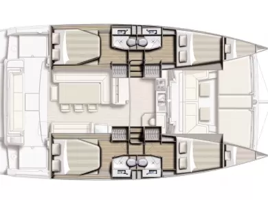 Catamaran à louer à Gouviá au meilleur prix