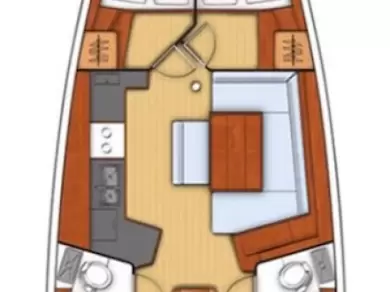 Location Voilier à Seget Donji - Bénéteau Oceanis 45