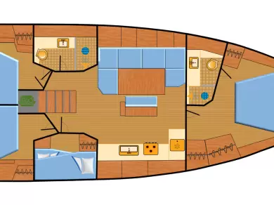 Location bateau Hanse Hanse 460 à Punat sur Samboat