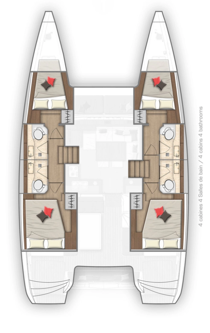 Location Catamaran Lagoon avec permis