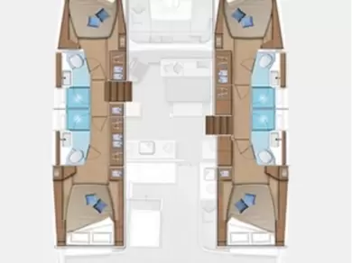 Location Catamaran à Trogir - Lagoon Lagoon 46