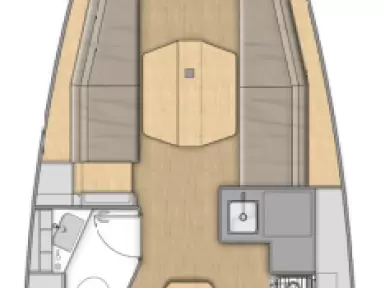 Bénéteau Oceanis 34.1 a louer à Split