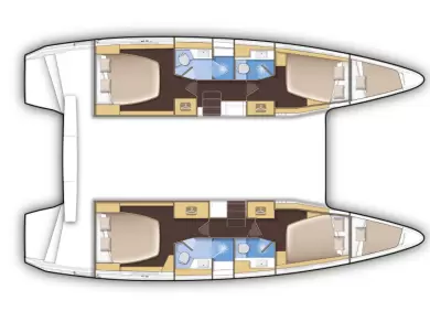 Location à Álimos - Lagoon Lagoon 42 sur SamBoat