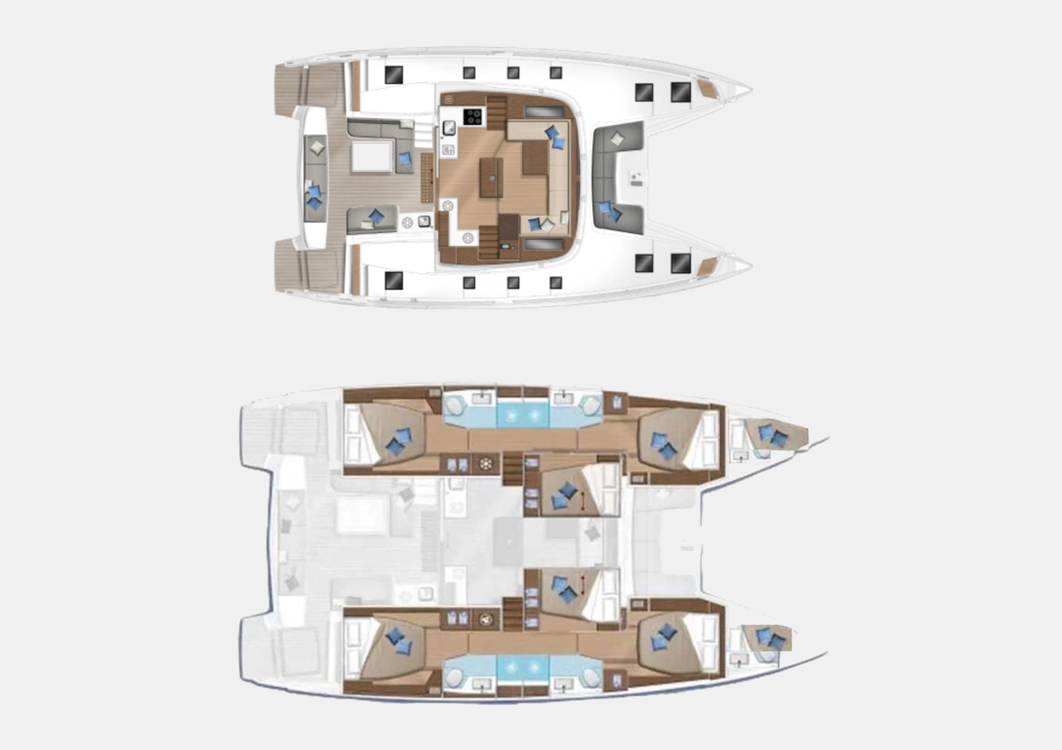 Location bateau Álimos pas cher Lagoon 50