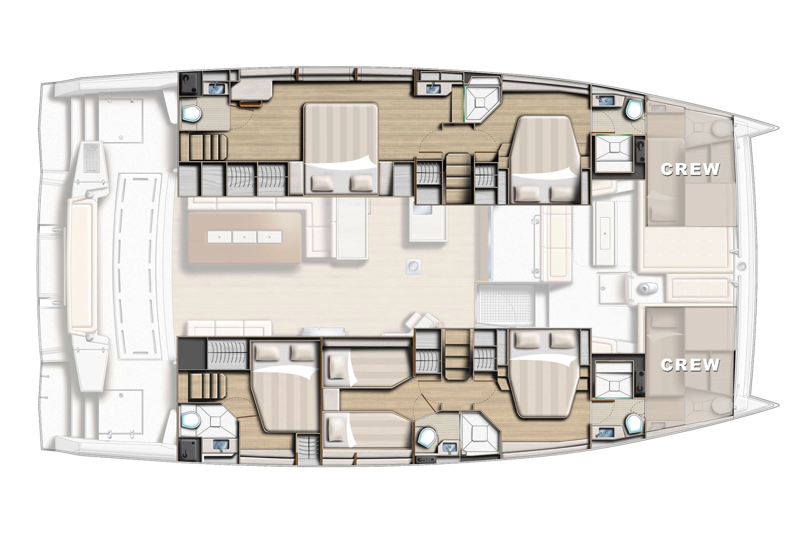 Location bateau Bali Bali 5.4 à Sukošan sur Samboat
