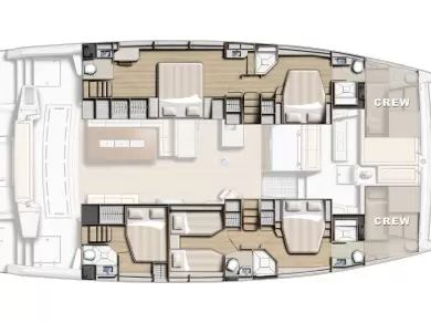 Location bateau Bali Bali 5.4 à Sukošan sur Samboat