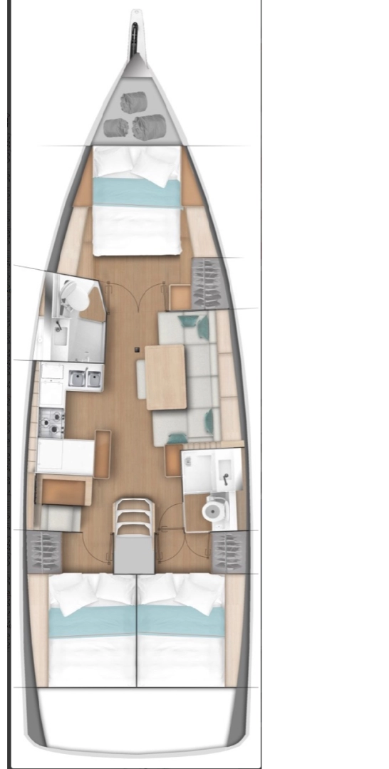 Jeanneau Sun Odyssey 440 a louer à Seget Donji