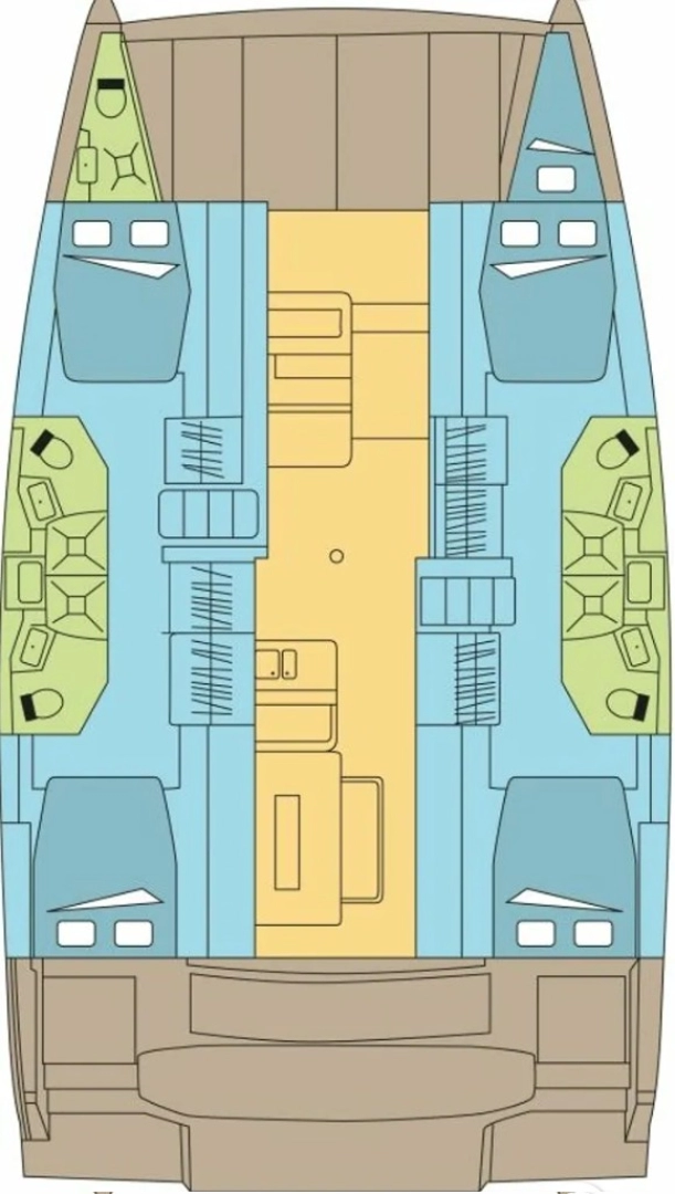 Location bateau Bali Bali 4.6 à Fethiye sur Samboat