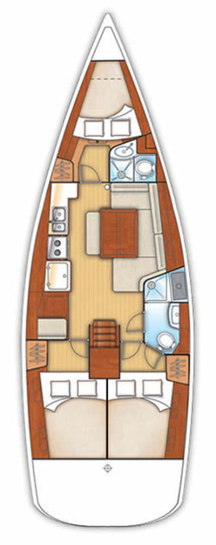 Bénéteau Oceanis 40 a louer à Dème de Vólos