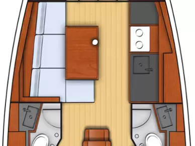 Bénéteau Oceanis 38.1 a louer à Split