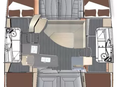 Location Catamaran Fountaine Pajot avec permis