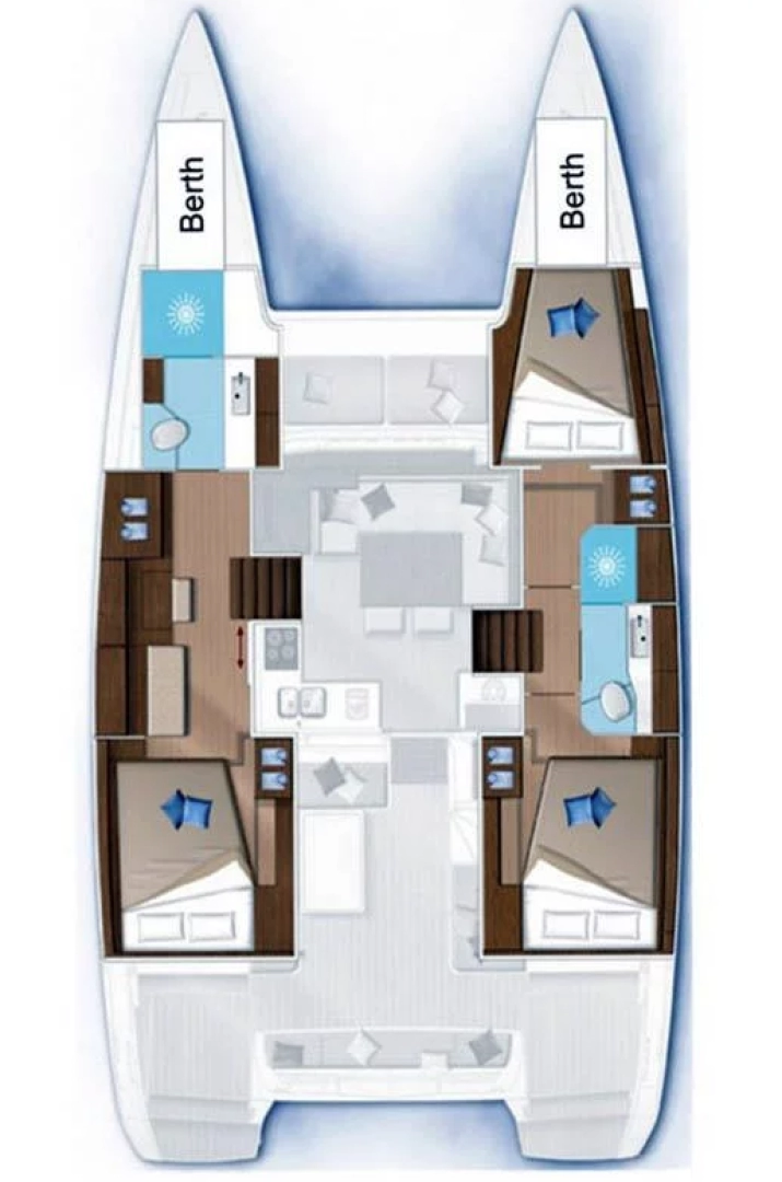 Location bateau Lagoon Lagoon 40 à Trogir sur Samboat