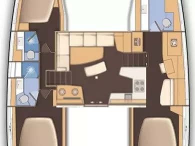 Louer Catamaran avec ou sans skipper Lagoon à Trogir