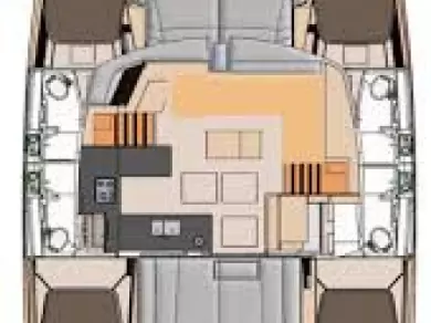 Location bateau Tivat pas cher Helia 44