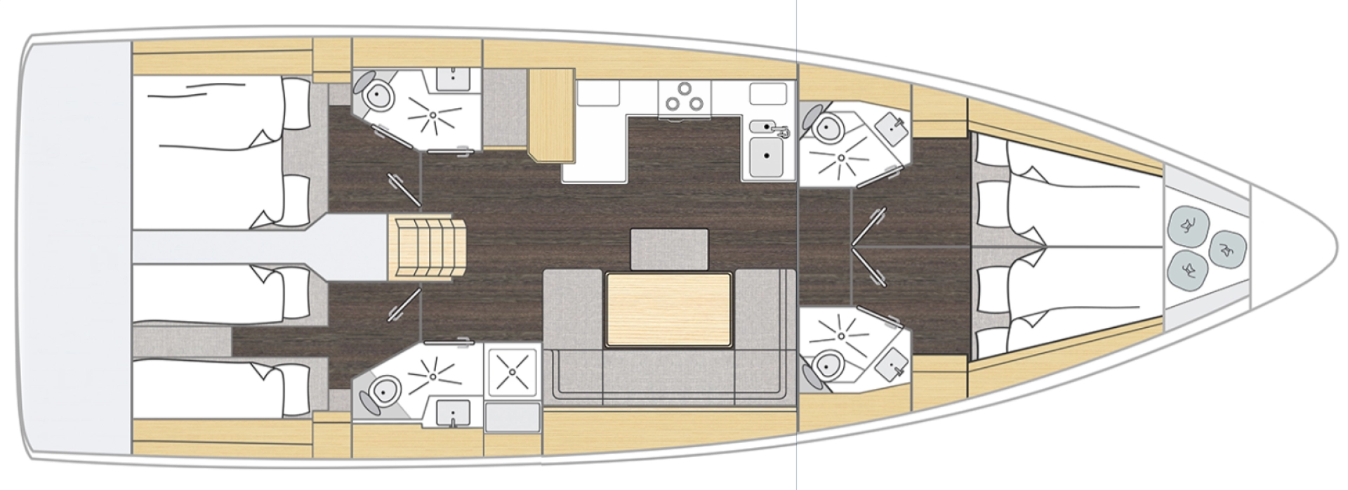 Bavaria Bavaria C46 a louer à Fethiye