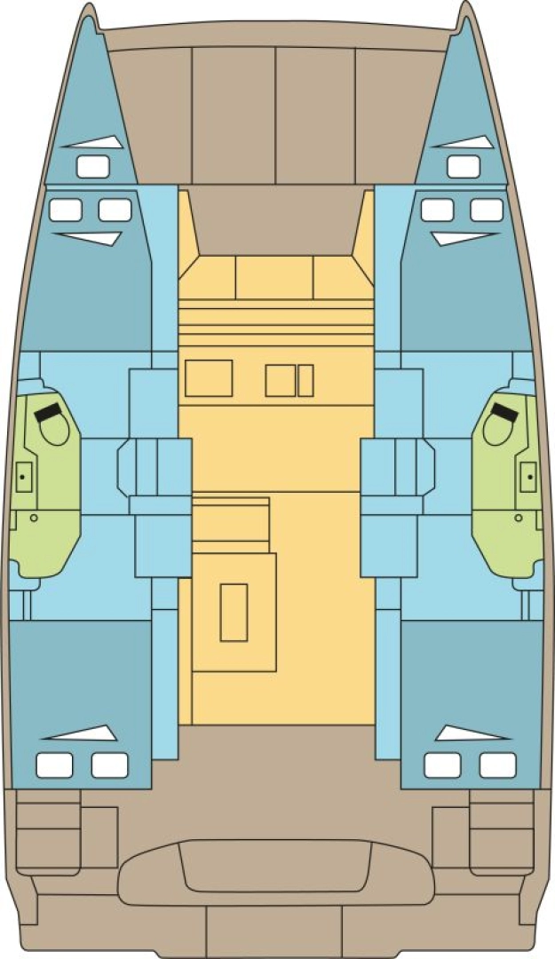Louer Catamaran avec ou sans skipper Bali à Seget Donji