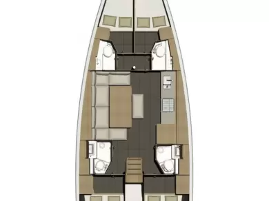 Location bateau Seget Donji pas cher Dufour 460 Grand Large