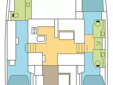 Louez un Nautitech Nautitech 46 Fly à Komolac