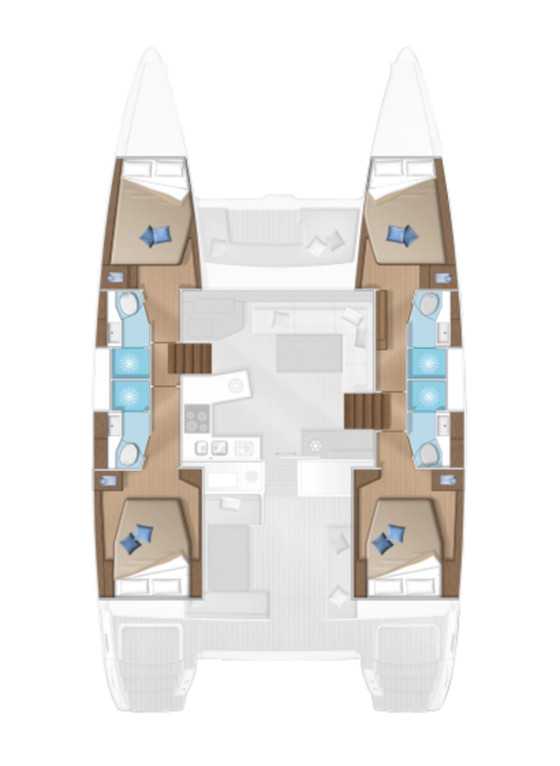 Location Catamaran Lagoon avec permis