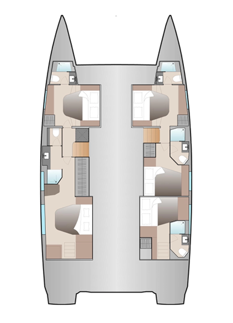 Location bateau Fountaine Pajot Aura 51 à Road Town sur Samboat