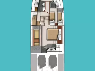 Location bateau Split pas cher Galeon 640 Fly