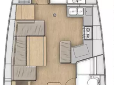 Location bateau Bénéteau Oceanis 40.1 à Golfe-Juan sur Samboat