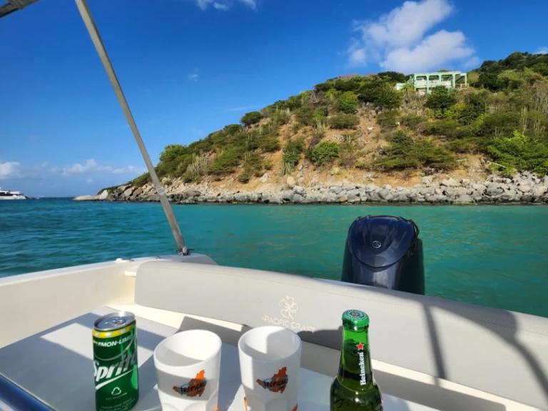 Location Bateau à moteur à Marigot - Pacific Craft Pacific Craft 650