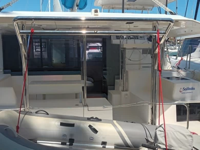 Leopard Catamarans / Robertson & Caine Leopard 40 charter bareboat or captained in  Furnari