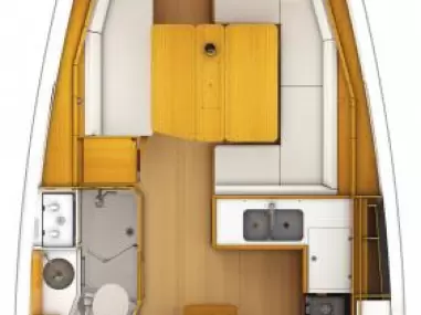 Location bateau Trogir pas cher Sun Odyssey 389