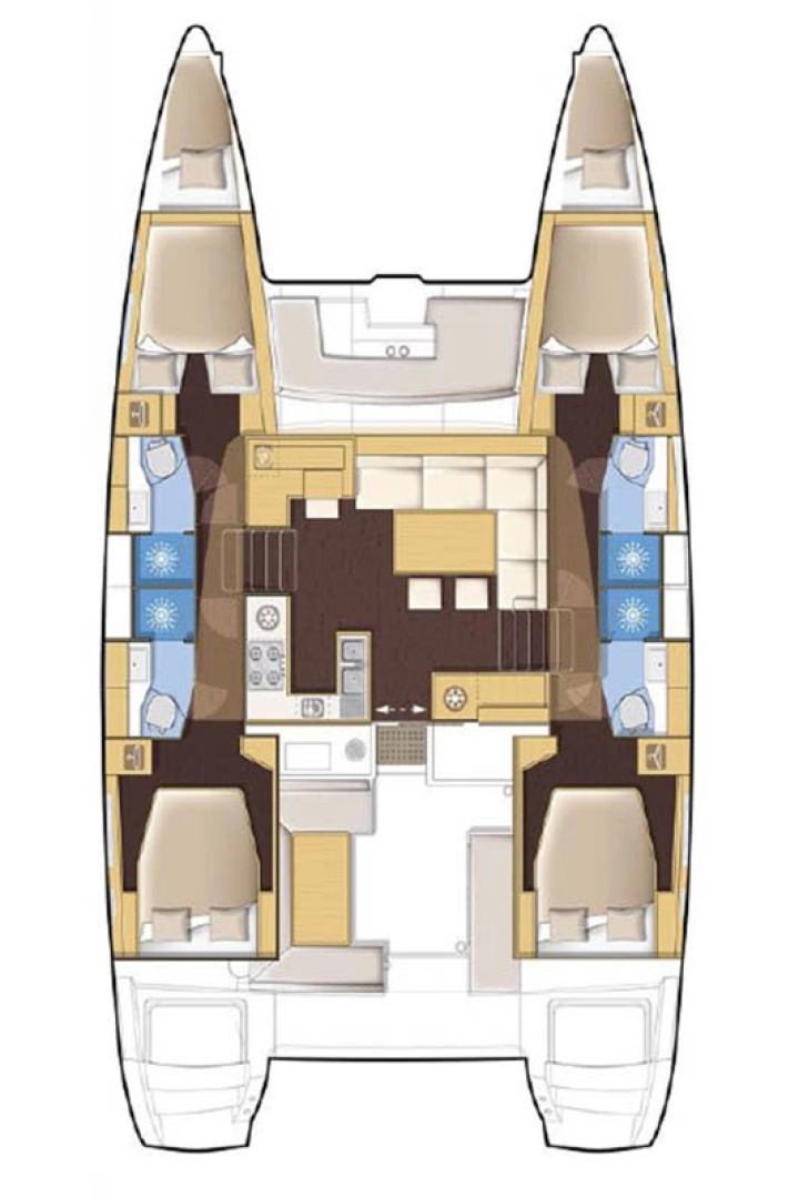 Location Catamaran Lagoon avec permis