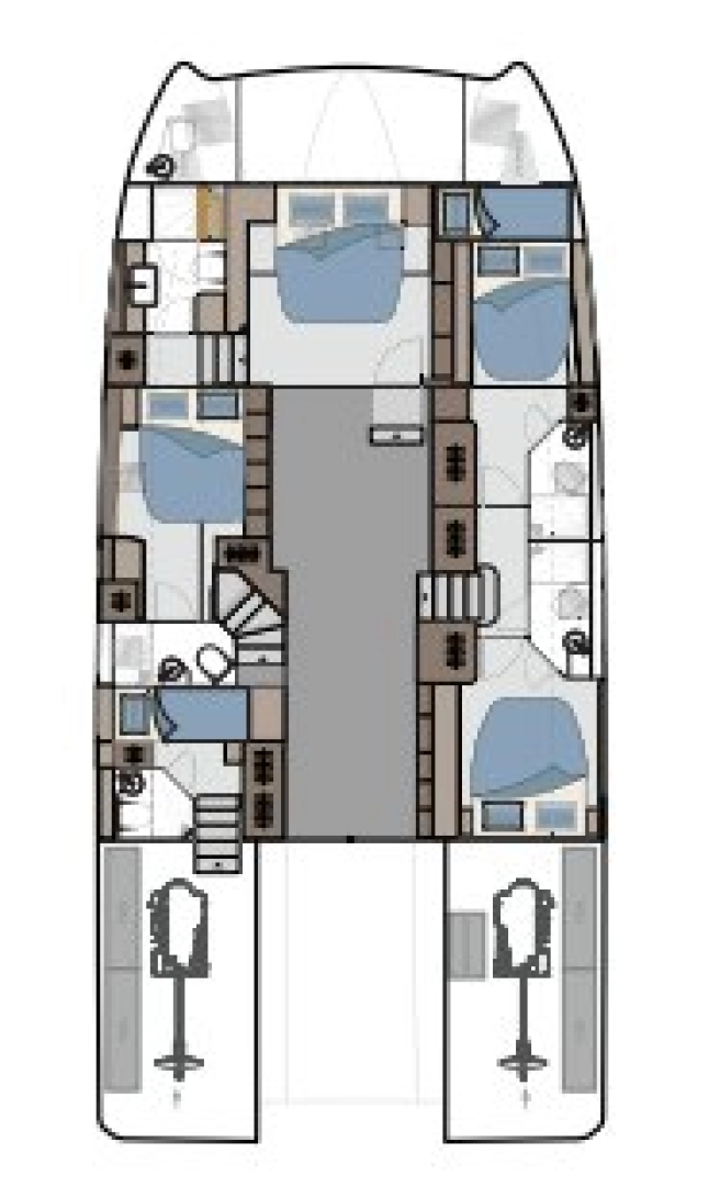 Location bateau Aquila Aquila 54 à Le Pirée sur Samboat