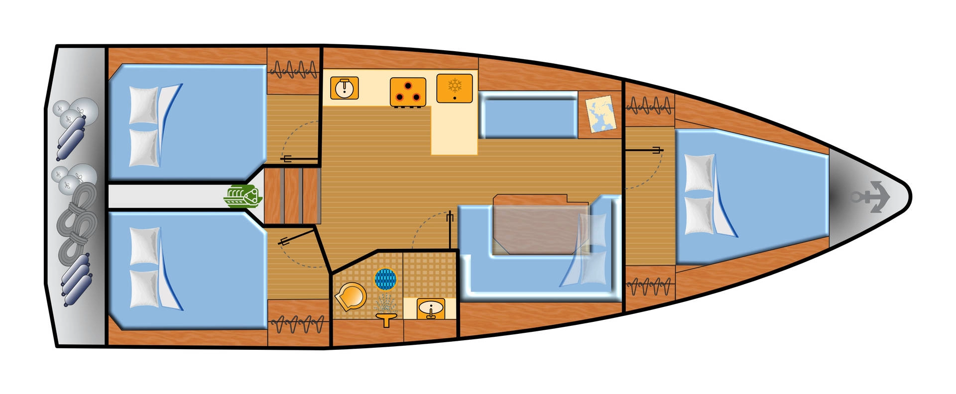 Louez un Bavaria Bavaria C38 à Punat