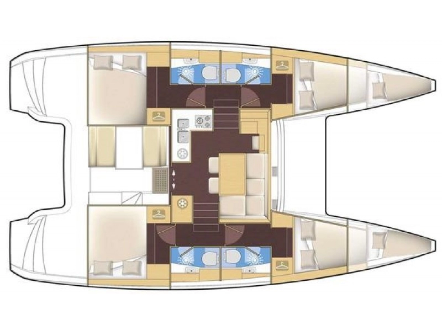 Louer Catamaran avec ou sans skipper Lagoon à Álimos