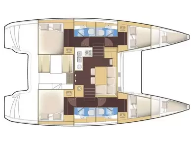 Louer Catamaran avec ou sans skipper Lagoon à Álimos