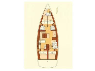 Location Voilier à Lefkáda - Bénéteau Oceanis 54