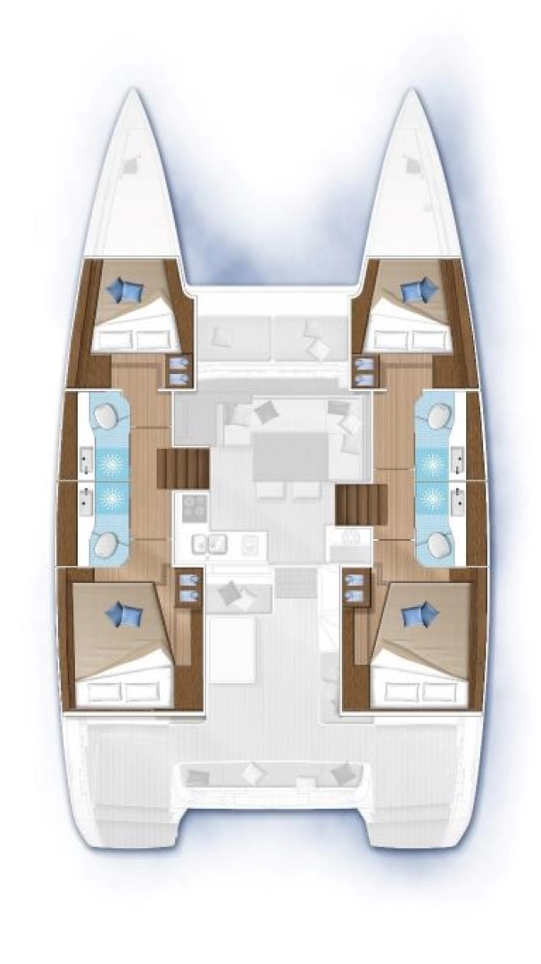 Location bateau Rogač pas cher Lagoon 40