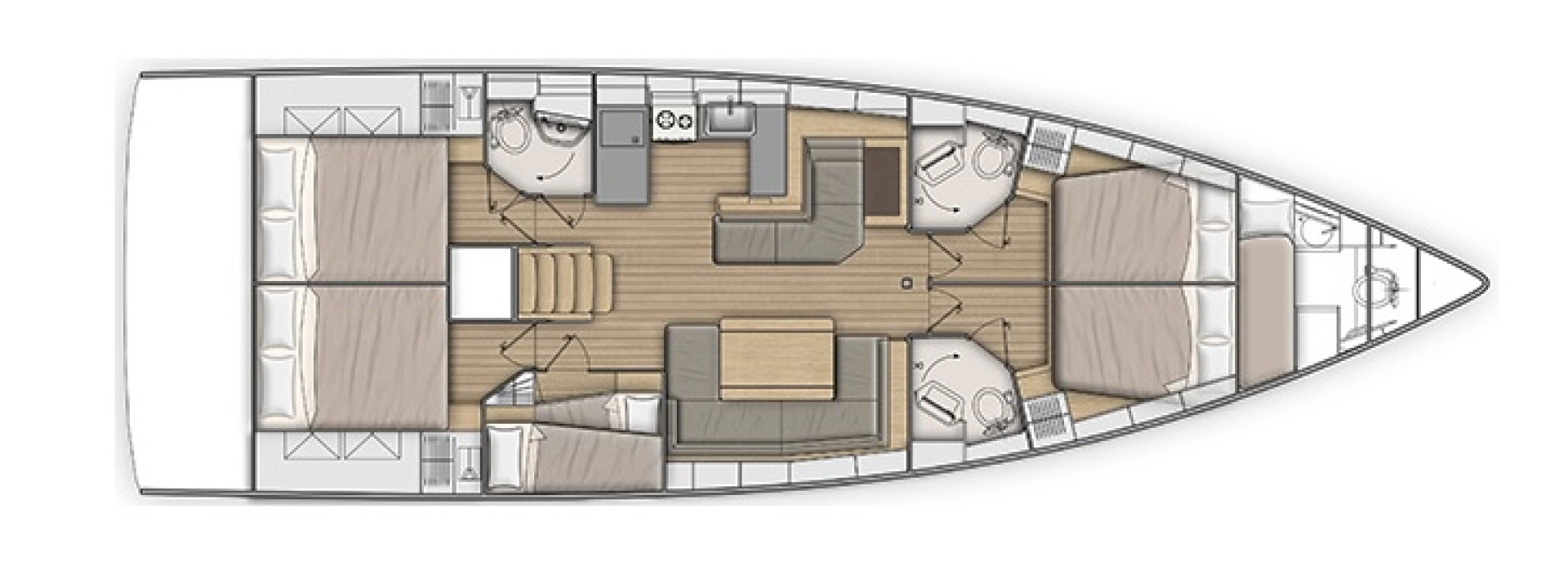 Location Voilier Bénéteau avec permis
