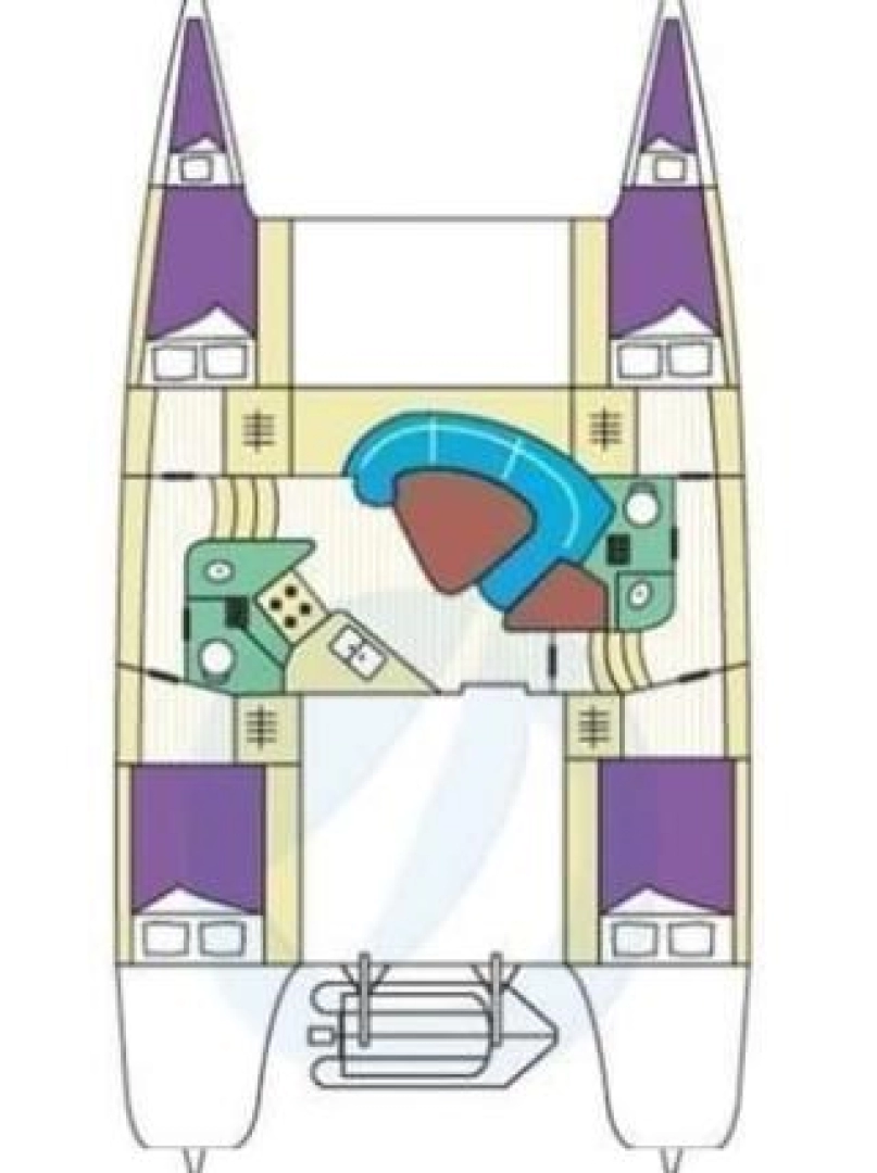 Location Catamaran Fountaine Pajot avec permis