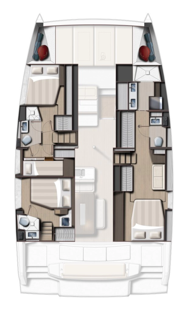 Location bateau Pirovac pas cher Bali 4.6
