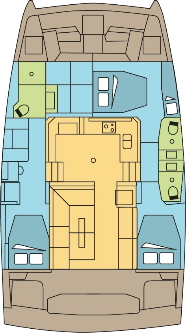 Location Catamaran à Nassau - Bali Bali Catspace Voile