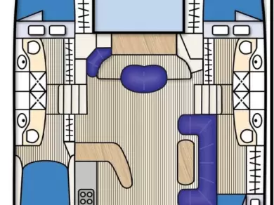 Location Bateau à moteur Fountaine Pajot avec permis