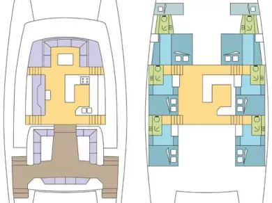Catamaran à louer à Seget Donji au meilleur prix
