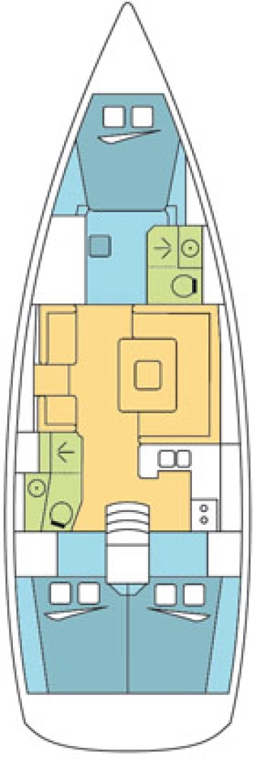 Location bateau Île Raiatea pas cher Sun Odyssey 439