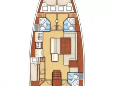 Location bateau Bénéteau Oceanis 50 à Álimos sur Samboat