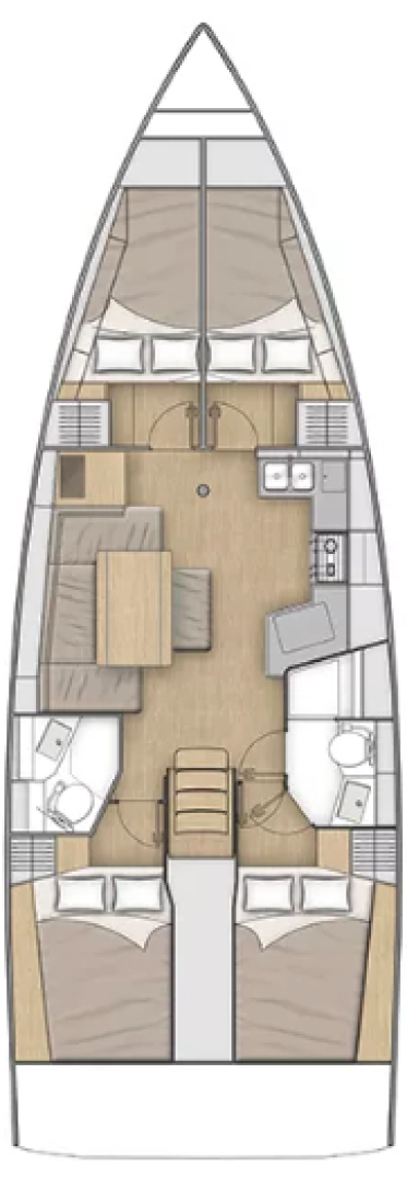 Location à Paros (Ile) - Bénéteau Oceanis 40.1 sur SamBoat